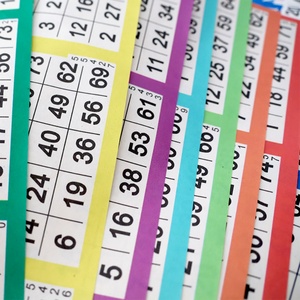 Cartes de Bingo Grand Format 2025 – Nouveaux Designs Personnalisés en Papier Artistique Recyclable, Impression Numérique - Product Image 1