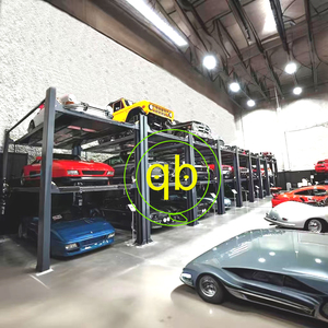 Elevador Hidráulico de 4 Postes y 3 Niveles para Autos, Entrega Rápida, Fácil de Usar, Gato Hidráulico para Garaje, Elevador de Autos en Oferta, Equipo de Estacionamiento - Product Image 6
