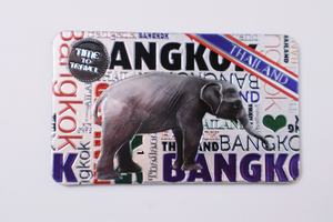 סיטונאי חדש תאילנד עיצוב חדש תאילנד המזכרות כסף מקרר מדבקת מכירות נופית - Product Image 2