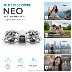 โดรน Neo Selfie Vlog 4K วิดีโอภาพคมชัดพิเศษ น้ำหนักเบาเพียง 135 กรัม กล้องสำหรับการเดินทาง ชุดอุปกรณ์สร้างเนื้อหาโซเชียลมีเดียสำหรับครีเอเตอร์ - Product Image 1