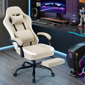 Ajunion Chơi Game Ghế 300lbs Nhiệm Vụ Nặng Nề Ghế Máy Tính Độc Lập Mùa Xuân Hệ Thống Racing Ghế Chống võng PC Ghế Bền Khung - Product Image 3