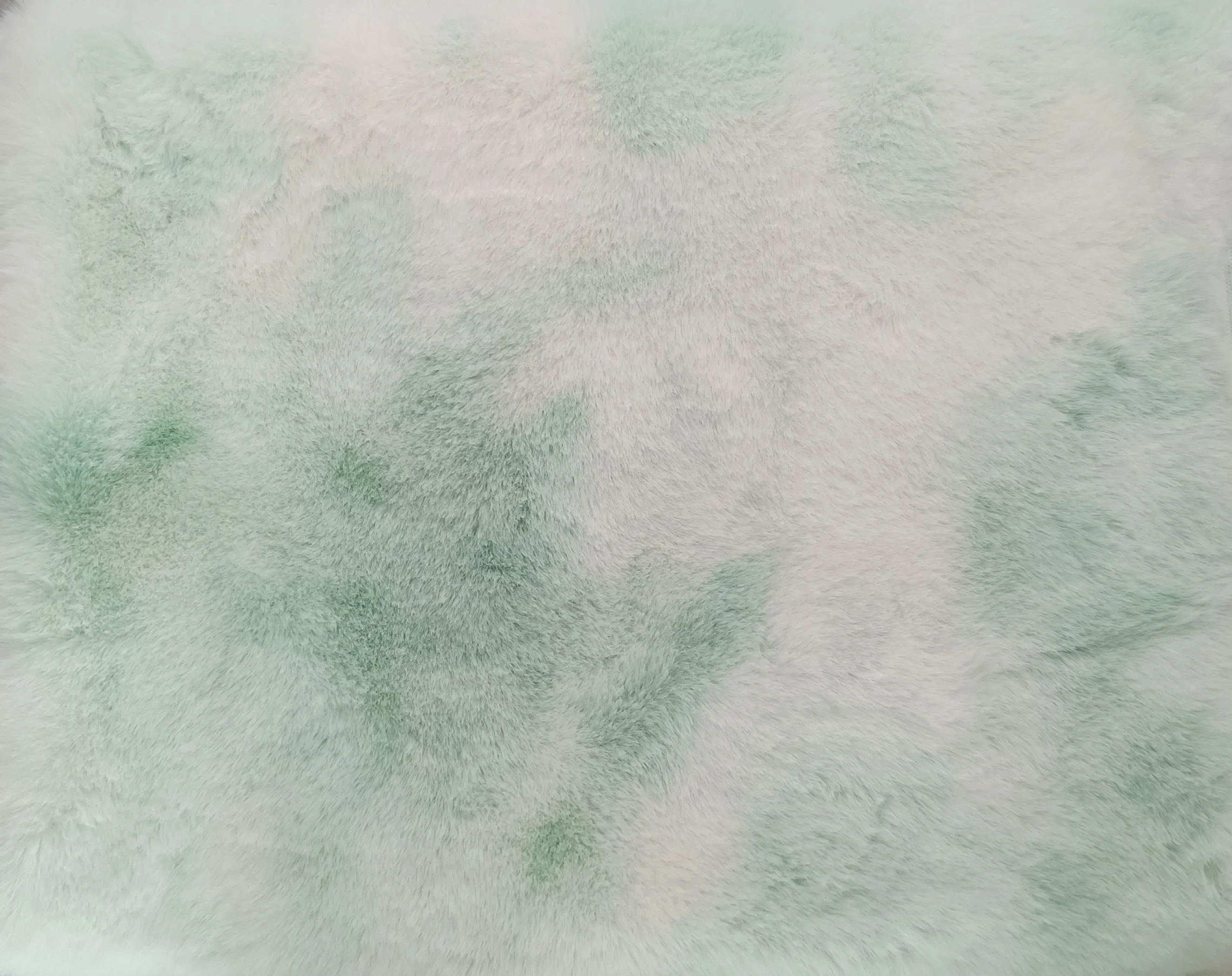 Buntes und helles, gefärbtes Kaninchen-Kunst pelz gewebe Hoch gewichtiger Imitation sfell für Heim textilien/Kleidungs stücke/Spielzeug