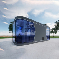 Maison capsule modulaire préfabriquée de luxe moderne K30 K50 K70, capsule spatiale, maison de camping pour village de villégiature