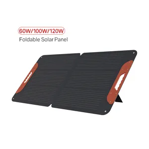 Prezzo all'ingrosso 60w 100w pannello solare portatile per la casa di energia elettrica