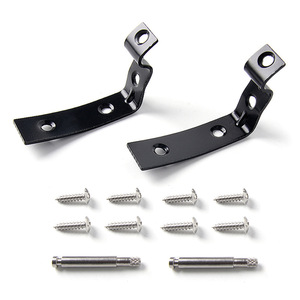 Kit de reparación de bisagras de tablero, soporte de acero con acabado mate para Audi A3 A4 S4 B6 B7 - Product Image 1