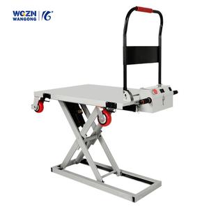 Chariot à main pliable à quatre roues WGZN pour entrepôt, chantier, élévateur, levage de marchandises, manutention, et franchissement de obstacles - Product Image 3