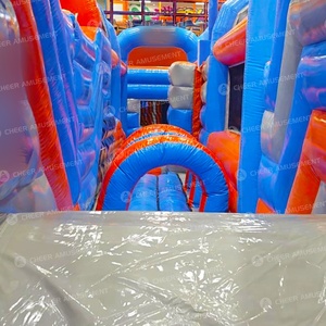 Parc Gonflable Personnalisé Combo <span class=keywords><strong>Château</strong></span> Sauter Labyrinthe Aire <span class=keywords><strong>de</strong></span> Jeux Gonflable par Cheer Amusement - Product Image 3