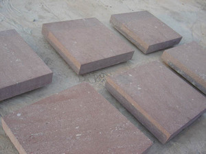 Chi Phí Hiệu Quả Trung Quốc Tự Nhiên Màu Đỏ Granite Lát Đá <span class=keywords><strong>Slab</strong></span> Màu Đỏ Porphyry Bên Ngoài Ngoài Trời Paver Cobble Kích Thước Tùy Chỉnh - Product Image 2