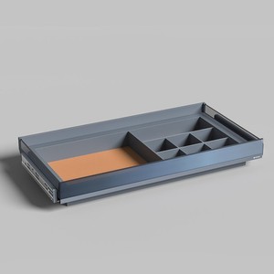 Clothing Organizer Rectangle <b>Sliding</b> <b>Drawer</b> 1-3L For Underwear Socks Wardrobe Storage - Product Image 1