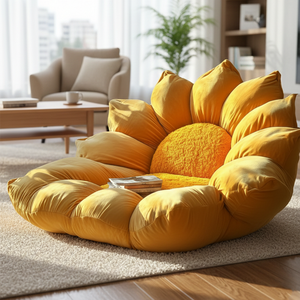 Kursi Sofa Bean Bag Santai Mewah, Kursi Lounge Nyaman, Furnitur Ruang Tamu - Product Image 1