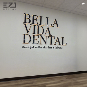 ป้ายไฟ LED 3 มิติ แบบมีไฟแบ็คไลท์ ดีไซน์ฟรีจาก EZD สำหรับติดตั้งภายนอกและภายในอาคาร พร้อมตัวอักษรไฟ สำหรับป้ายร้านค้า แบรนด์เนม บริษัท - Product Image 6