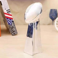 Trophée en résine et métal personnalisé en gros pour les récompenses sportives