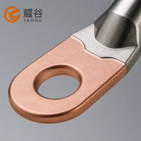 Cosses de câble bimétalliques série DTL-1 norme IEC, soudées par friction, en cuivre-aluminium, pour transfert de courant, 10-630 mm²