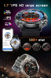 Nuevo <span class=keywords><strong>Reloj</strong></span> Deportivo <span class=keywords><strong>Inteligente</strong></span> AK87 para <span class=keywords><strong>Hombre</strong></span>, Batería Grande de 1000 mAh, Monitor de Salud, Llamadas por Bluetooth, <span class=keywords><strong>Correa</strong></span> de Silicona, Compatible con Android, Magnético - Product Image 3