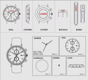 Moissanite Watch Mechanical Luxury Watch Rainbow Accept OEM ODM Service Hip Hop <b>Automatic</b> Watch for Men - Product Image 2