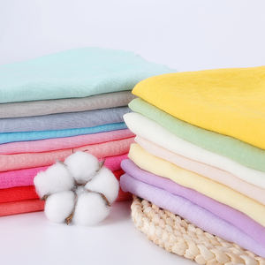 Tela Brocada de Rayón y Poliéster de Alta Gama, Imitación de Algodón y Lino, Transpirable, Suave, Tejida, a Cuadros, Ligera, para Vestidos - Product Image 1