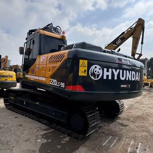Alta calidad 22 toneladas Hyundai 210 215 220 excavadora de orugas usada Corea del Sur Hyundai R210 R220 220lc-9s excavadora para la venta - Product Image 2