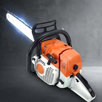 Tronçonneuse à essence 72cc 380 381 382 avec moteur à couple élevé pour la coupe d'arbres et le sciage du bois