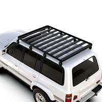 Panier de toit en acier Wildfront pour Toyota 4Runner 2010-2024, porte-bagages tout-terrain pour aventures hors route