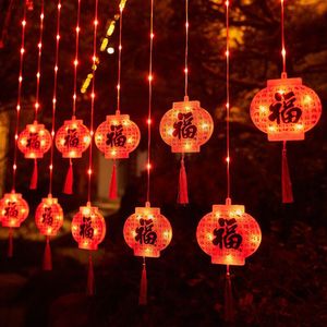 Guirnalda de Luces LED Estilo Chino, Faroles Rojos, Decoración para Año Nuevo, Festival de Primavera, Bodas, Interiores y Exteriores - Product Image 2