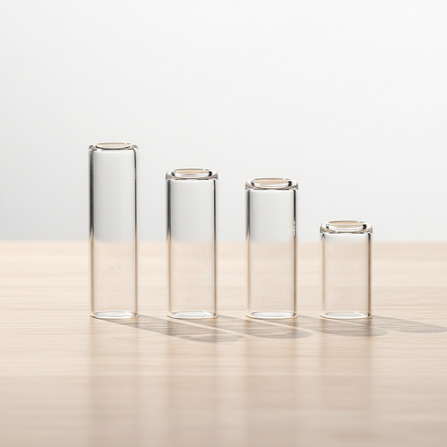 XY GLASS Transparent Glass Filter Tips 10x30mm 9x30mm 12x35mm Reusable Premium Glass Tips