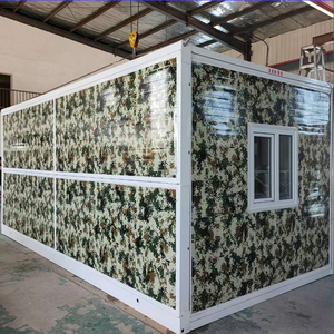 <span class=keywords><strong>50m2</strong></span> China Australia Flat Pack 20ft Modular Coffee Restaurant Prefab Home Contenedor plegable prefabricado Casa modular - Product Image 6
