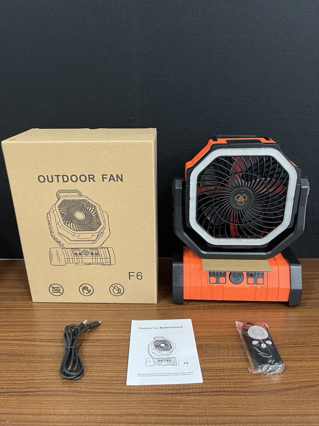 สีส้ม-10000mAh