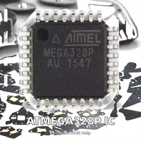Microcontrolador ATMEGA328P-AU ATMEGA328P SMD IC, Circuito Integrado ATMEGA 328 ATMEGA 328P-AU