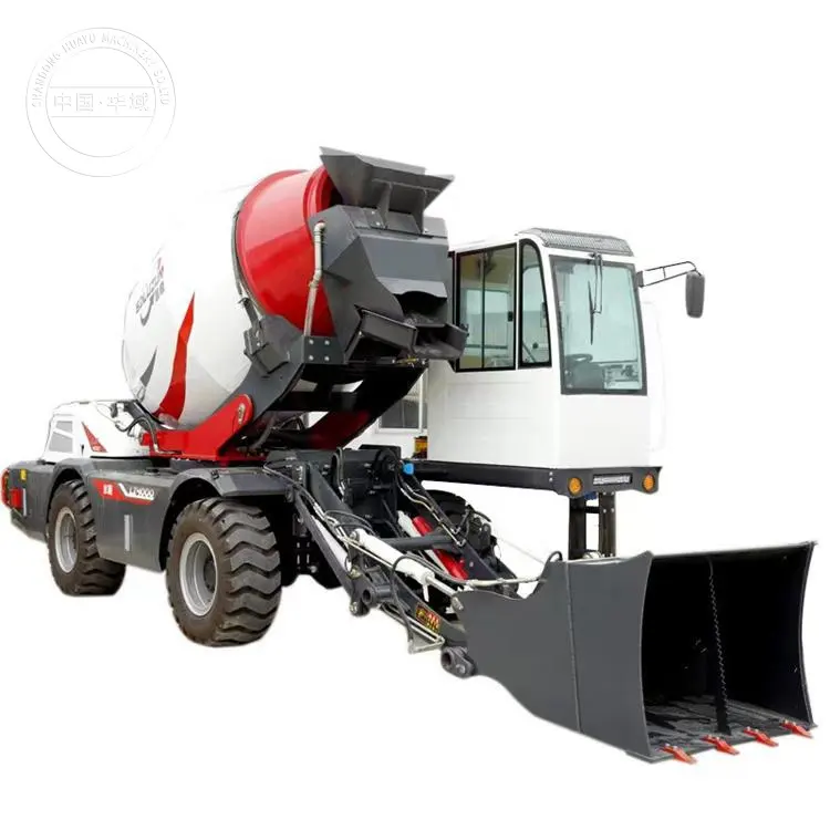 Camion cisterna Mobile di miscelazione del trasportatore di betonaggio di caricamento automatico