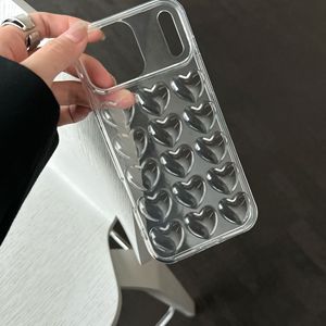 Per Apple iPhone 17 air Pro Max 3D cuore in stile Tpu custodia posteriore personalizzabile antiurto per iPhone 14 15 16 Pro Max Plus - Product Image 4