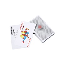 Cartes à jouer en papier imprimées personnalisables écologiques pour cadeaux promotionnels et compétitions
