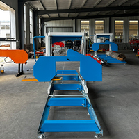 2023 Vente Chaude Bois Scie À Bûches Moulin Scie À Ruban Machine De Découpe Scierie Portable
