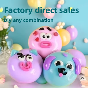 Creative Dog Face-Changing <b>Squeeze</b> Stress-Relief <b>Ball</b> TPR Soft Rubber Venting Toy Great Decompression Tool Juvenile - Product Image 6