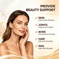 Gummies de collagène à marque privée pour la beauté des cheveux, de la peau et des ongles, avec biotine et vitamine C, suppléments de beauté OEM ODM