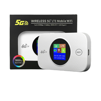 MF968 Routeur WiFi portable 4G 5G LTE avec carte SIM sans fil MIFI Qcc 9607 Chipset 100m Portée Interface Type-C
