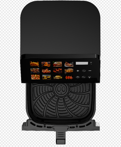 Modern LED Electric <strong>Air</strong> <strong>Fryer</strong> Nonstick Plastic Square Design Digital Control Oil-Free Roasting for Home Office Hotel 1-Year - Product Image 6