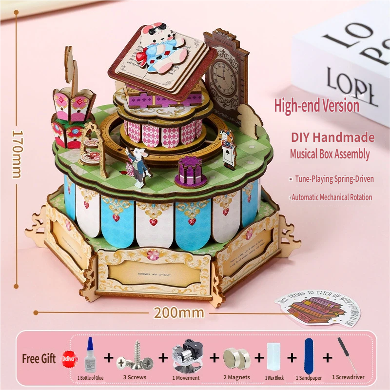 Alice's Tea Party Music Box