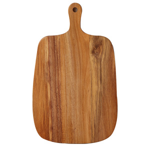<span class=keywords><strong>Tabla</strong></span> de <span class=keywords><strong>Cortar</strong></span> de <span class=keywords><strong>Madera</strong></span> con Grabado Personalizado, Tablas de <span class=keywords><strong>Cortar</strong></span> de Acacia, Nogal Negro, Ébano y Bambú con Asa para Cocina - Product Image 5
