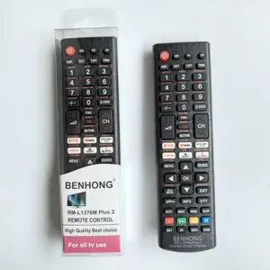 universal lcd led smart tv remote control RM-L1376M PLUS 2 CRC 1376M