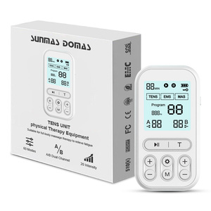 Unidad TENS EMS de Doble Canal, 60 Modos, Estimulador Muscular de Cuerpo Completo, Terapia de Alivio del Dolor, Masajeador Electrónico de Pulsos Recargable - Product Image 2