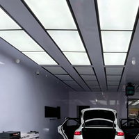 Système d'éclairage linéaire LED suspendu au plafond sur mesure pour l'entretien automobile commercial et les centres de service automobile