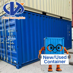 Livraison rapide Conteneur neuf/d'occasion à vendre au port de Chine 20FT 40HQ en stock Conteneur de fret <span class=keywords><strong>sec</strong></span> maritime Conteneur d'expédition maritime - Product Image 1