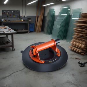 Ventosa Industrial de Alta Resistencia de 10 Pulgadas, Capacidad de 990 Libras, para Vidrio y Paneles de Madera, con Mango de Acero, Manual, 360 Grados - Product Image 2