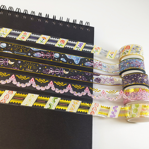 Phim hoạt hình tùy chỉnh thiết kế Tạp Chí màu in Washi masking <span class=keywords><strong>tape</strong></span> - Product Image 3