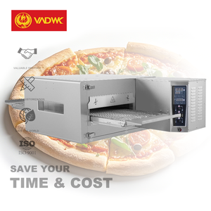 Equipo de horneado industrial Horno de pizza automático de gas Horno de pizza de transportador natural de gas profesional - Product Image 1