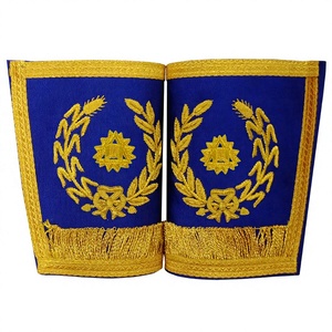 งานฝีมือเครื่องราชกกุธภัณฑ์ระดับแกรนด์สำหรับ chaplain-ปักด้วยมือประดับขอบสีทองอย่างดี - Product Image 1