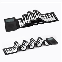 2021 New Portable Musical Instrument Folding 88 Keys Electronic Roll up Piano Keyboard