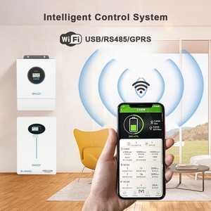 SNADI Kit Completo de Sistema de Energía <span class=keywords><strong>Solar</strong></span> 3KW 5KW, Sistema <span class=keywords><strong>Solar</strong></span> Híbrido 6KW, Kit Completo de Sistema <span class=keywords><strong>Solar</strong></span> Aislado 10KW - Product Image 2