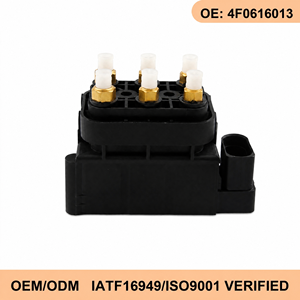 Bloc de soupape de suspension pneumatique Wanray pour Audi A6 <span class=keywords><strong>C5</strong></span> C6 A8 D3 Quattro VW Phaeton Bentley 4F0616013 3D0616013 4F0616005E - Product Image 1
