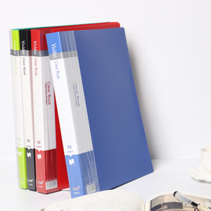 Biểu tượng tùy chỉnh A4 thư Kích thước rõ ràng PP hiển thị cuốn sách trường hợp trình bày lưu trữ giữ cuốn sách cho tác phẩm nghệ thuật sơn tập tin nộp hồ sơ - Product Image 1